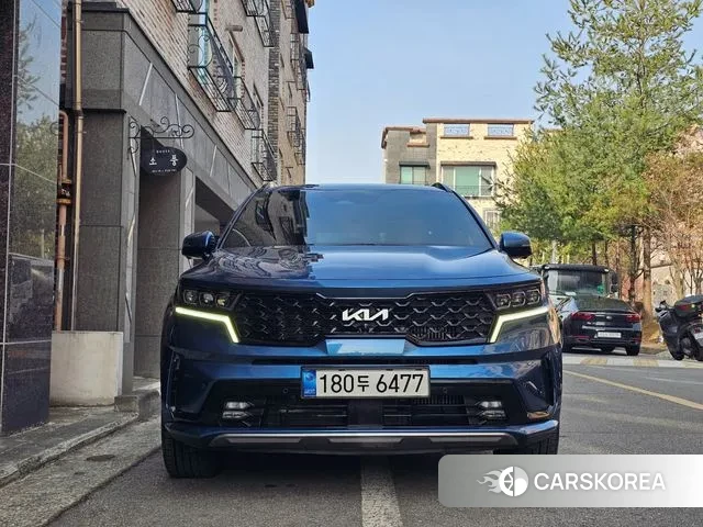 Kia Sorento 4th Generation 2021 Синий из Кореи