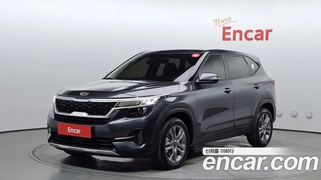 Kia Seltos 2020 Серый из Кореи