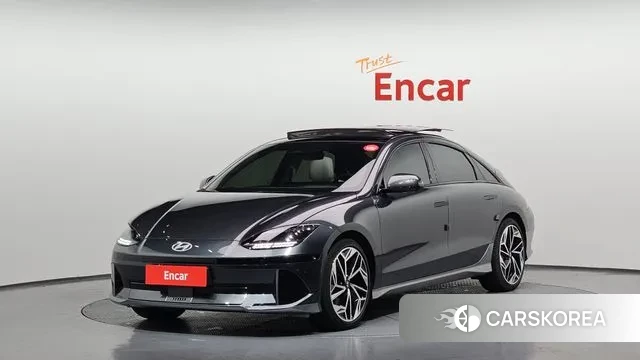 Hyundai Ionic 6 2022 Серый из Кореи