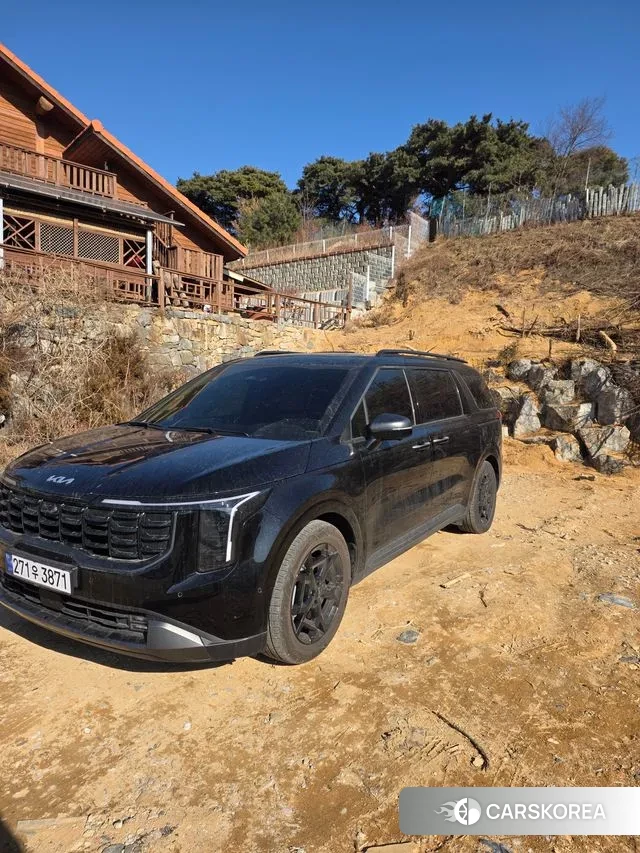 Kia The New Carnival 4th Generation 2025 Черный из Кореи