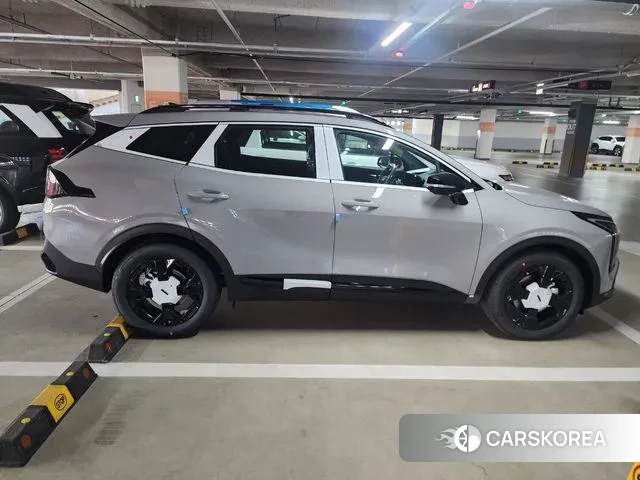 Kia The New Sportage 5th Generation 2025 Серебристо-серый из Кореи