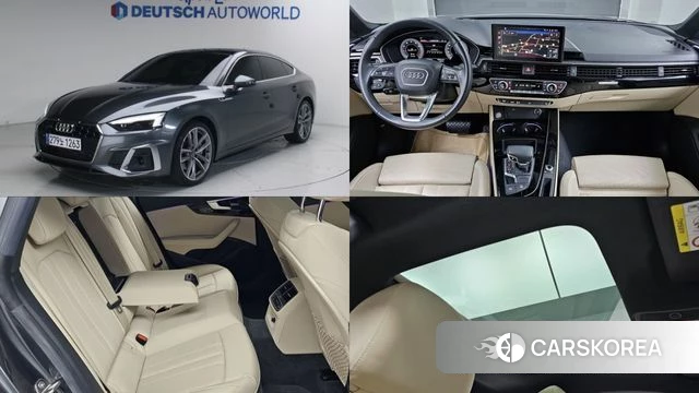 Audi A5 (F5) 2021 Серый из Кореи