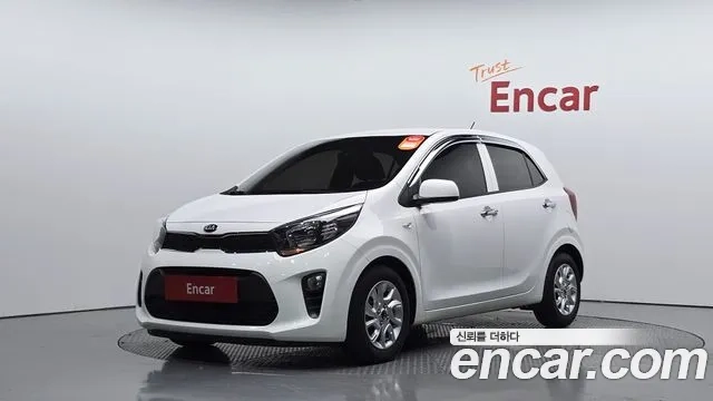 Kia All New Morning (JA) 2019 Белый из Кореи