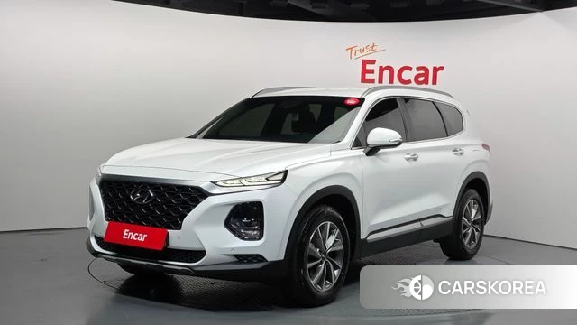 Hyundai Santa Fe TM 2019 Белый из Кореи