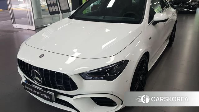 Mercedes-Benz CLA-Class C118 2025 Белый из Кореи