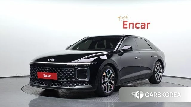 Hyundai Grandeur (GN7) 2022 Черный из Кореи