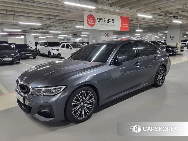 BMW 3 Series (G20) 2021 Серебристо-серый из Кореи