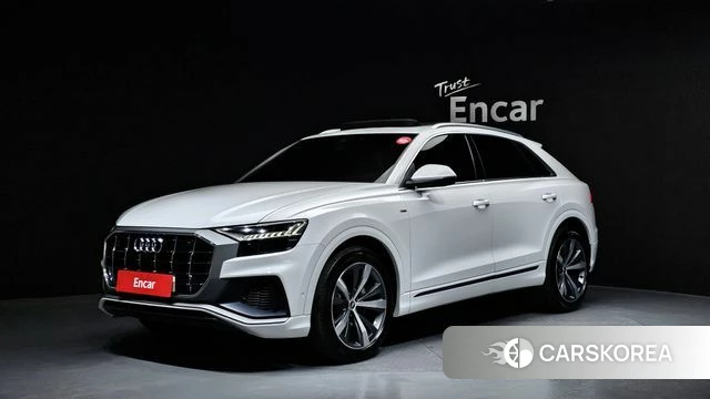 Audi Q8 (4M) 2021 Белый из Кореи
