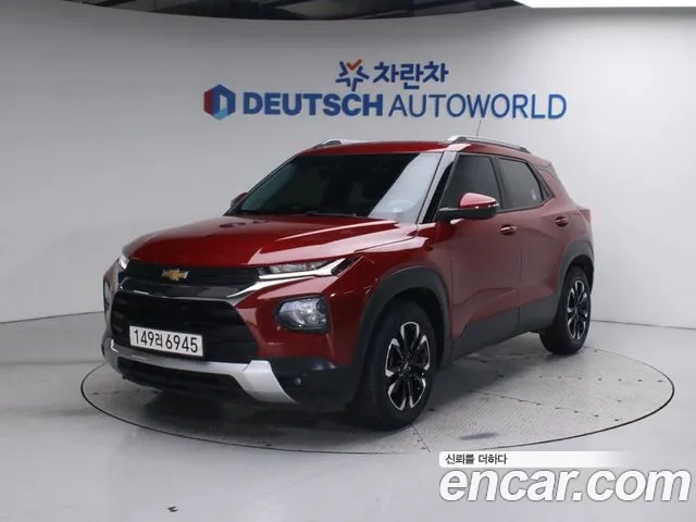Chevrolet (GM Daewoo) Trailblazer 2020 Красный из Кореи