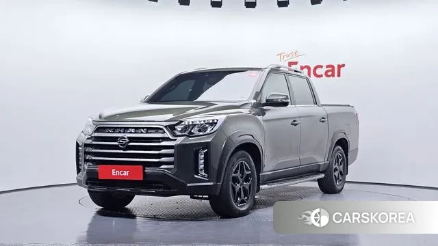 Ssangyong The New Rexton Sports Cannes 2021 Зеленый из Кореи