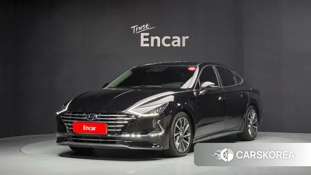 Hyundai Sonata Hybrid (DN8) 2023 Черный из Кореи