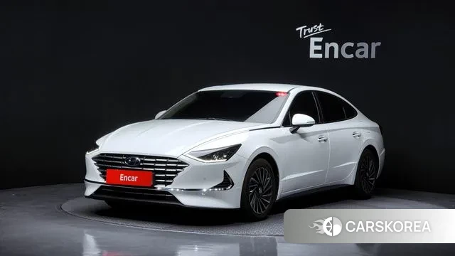 Hyundai Sonata Hybrid (DN8) 2020 Белый из Кореи