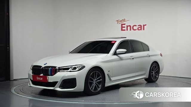 BMW 5 Series (G30) 2021 Белый из Кореи