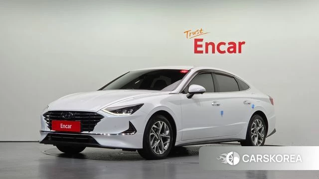 Hyundai Sonata (DN8) 2020 Белый из Кореи