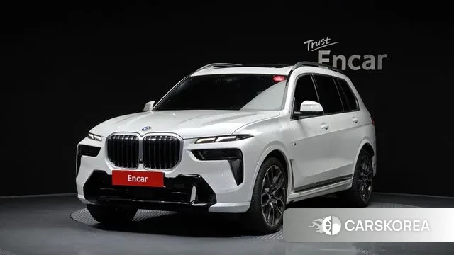 BMW X7 (G07) 2023 Белый из Кореи