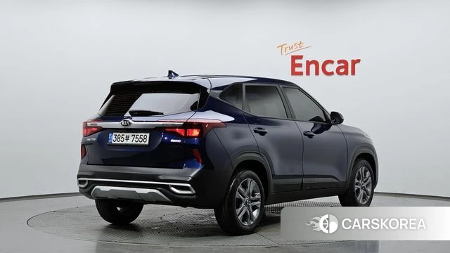 Kia Seltos 2021 Синий из Кореи