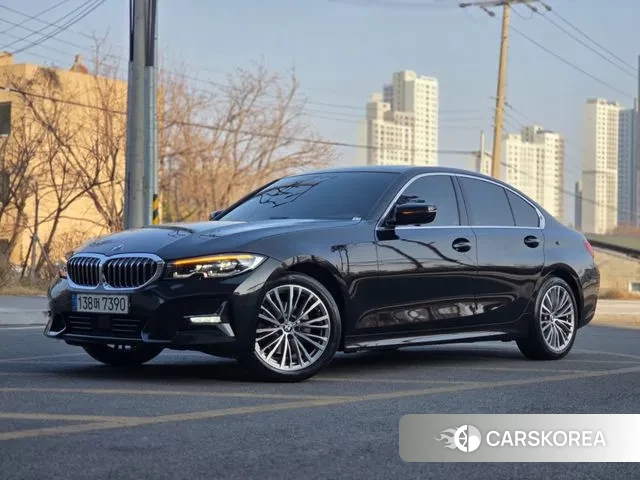 BMW 3 Series (G20) 2022 Черный из Кореи