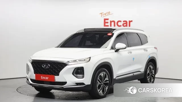 Hyundai Santa Fe TM 2018 Белый из Кореи