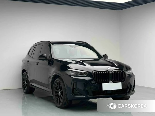 BMW X3 2021 Черный из Китая