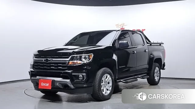 Chevrolet (GM Daewoo) Real New Colorado 2022 Черный из Кореи