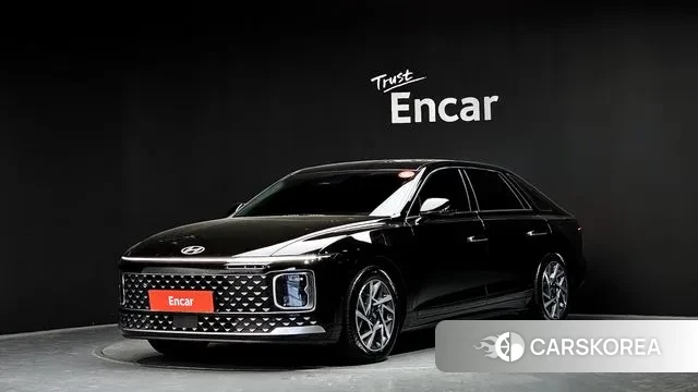 Hyundai Grandeur (GN7) 2023 Черный из Кореи