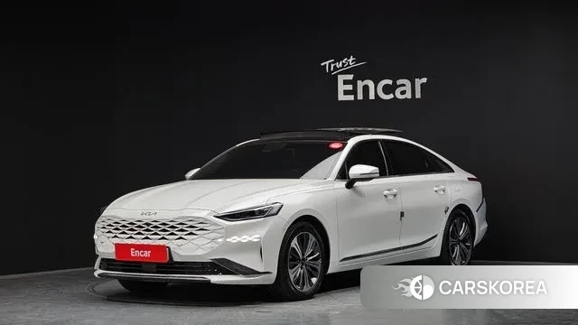Kia K8 Hybrid 2022 Белый из Кореи
