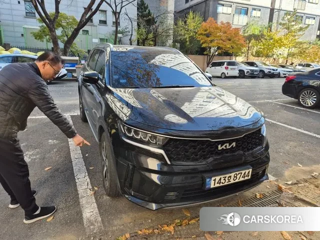 Kia Sorento 4th Generation 2021 Черный из Кореи