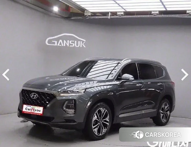 Hyundai Santa Fe TM 2018 Серый из Кореи