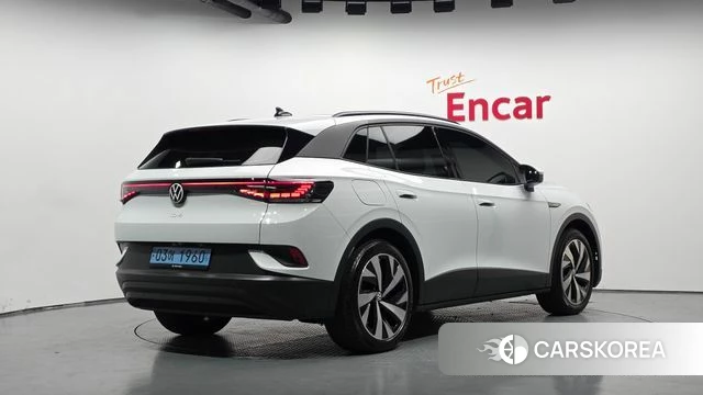 Volkswagen ID.4 2023 Белый из Кореи