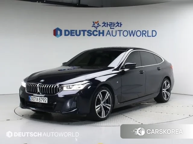 BMW 6 Series GT (G32) 2023 Черный из Кореи