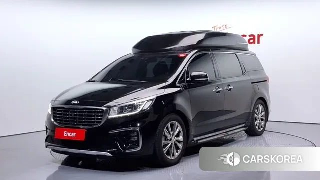 Kia The New Carnival 2019 Черный из Кореи