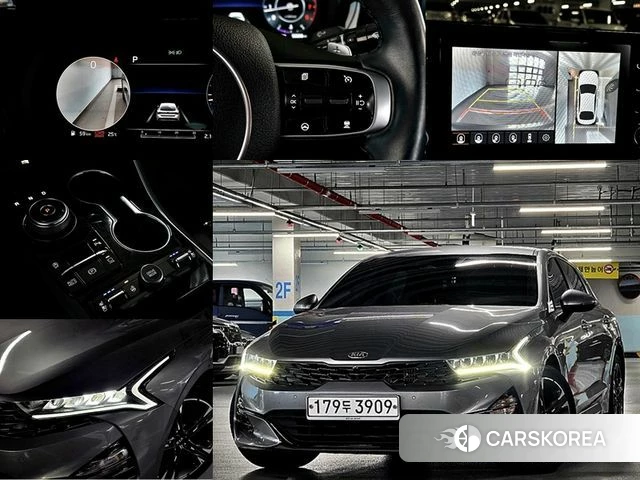 Kia K5 3rd generation 2020 Серый из Кореи