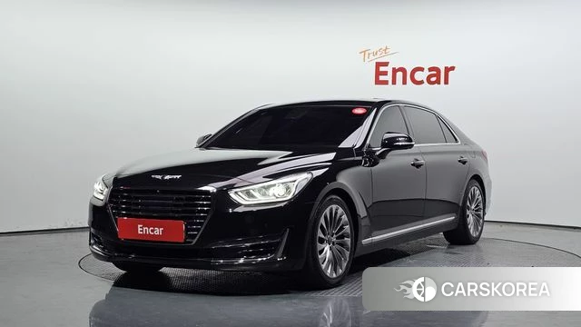 Genesis EQ900 2018 Черный из Кореи