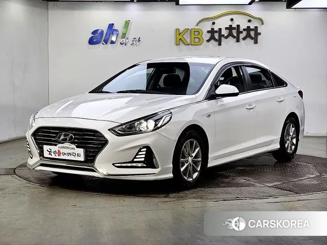 Hyundai Sonata New Rise 2018 Белый из Кореи