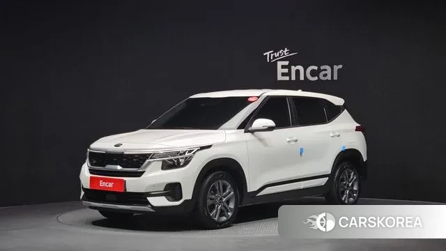Kia Seltos 2021 Белый из Кореи