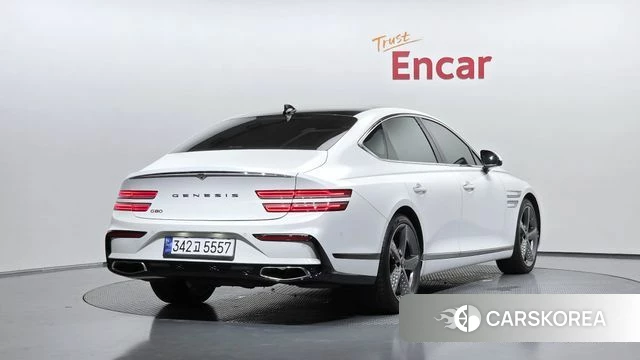 Genesis G80 (RG3) 2021 Белый из Кореи