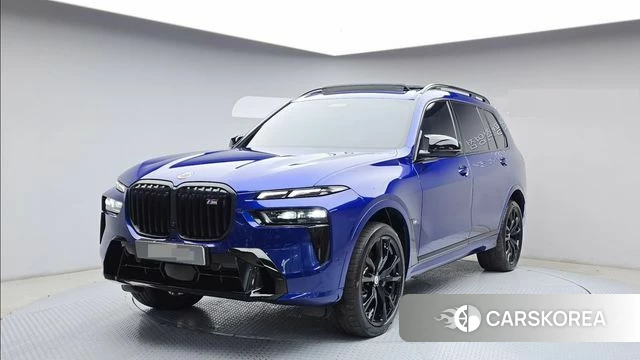 BMW X7 (G07) 2022 Синий из Кореи