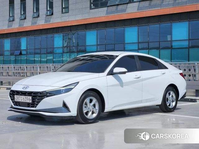Hyundai Avante (CN7) 2020 Белый из Кореи