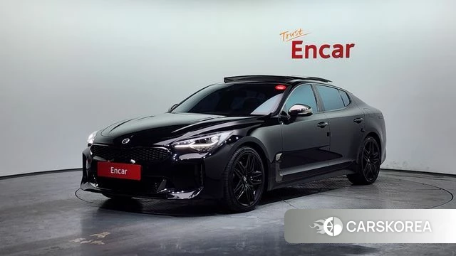 Kia Stinger 2018 Черный из Кореи