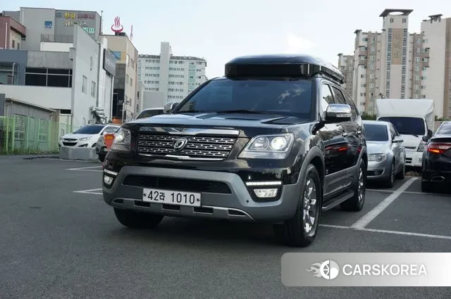 Kia The New Mohave 2018 Черный из Кореи