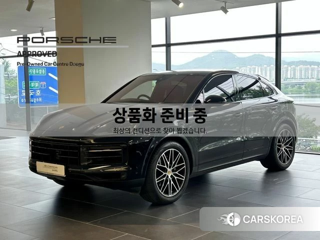 Porsche Cayenne (PO536) 2023 Черный из Кореи