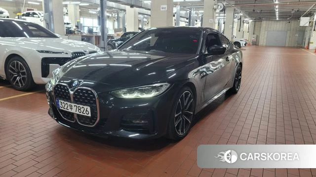 BMW 4 Series (G22) 2023 Черный из Кореи