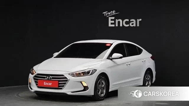 Hyundai Avante AD 2018 Белый из Кореи