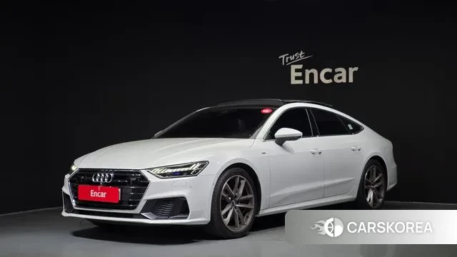 Audi A7 (4K) 2020 Белый из Кореи
