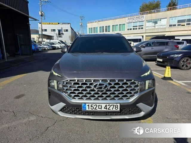 Hyundai The New Santa Fe 2021 Серый из Кореи