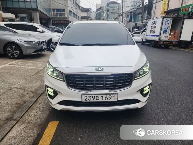 Kia The New Carnival 2019 Белый из Кореи