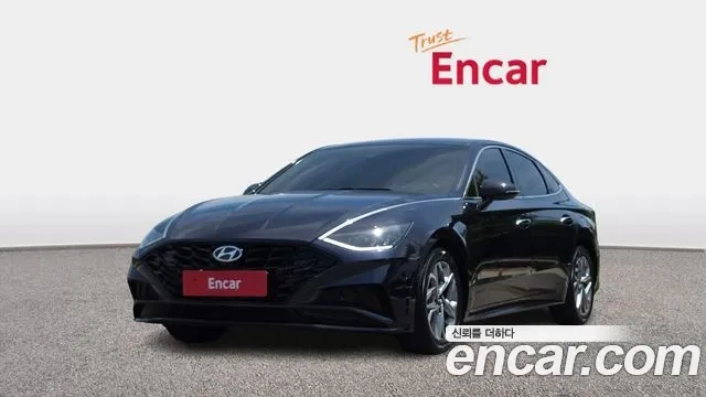 Hyundai Sonata (DN8) 2019 Черный из Кореи