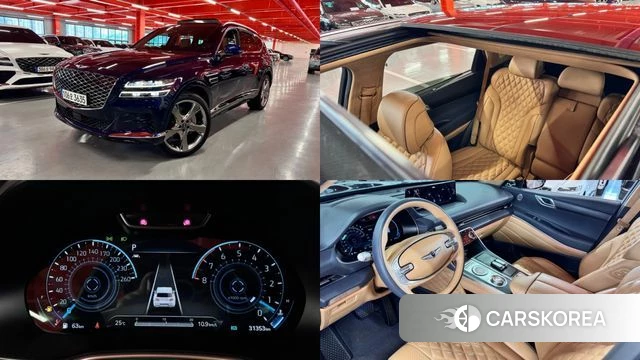 Genesis GV80 2020 Синий из Кореи