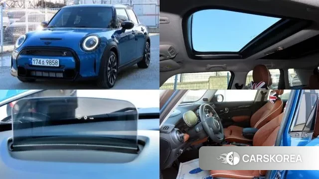 Mini Cooper S 2023 Синий из Кореи