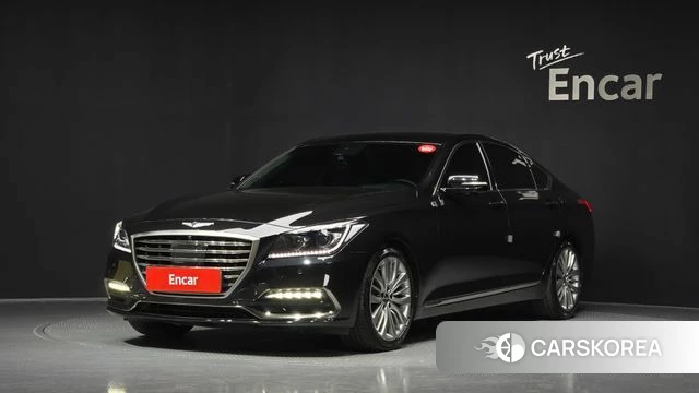 Genesis G80 2018 Черный из Кореи